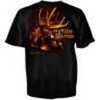 Club Red Huntin Ruts T-Shirt Md Black