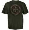 Club Red Twisted T-Shirt Md Green