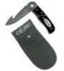 Folding Gut Hook With G-10 Side Plates, Blade Is Made From 420 Stainless Steel, Stainless Pocket Clip And Heavy Duty Nylon Pouch Included.
