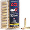 CCI Varmint Maxi-Mag Rimfire Ammo 22 Mag 40 gr. Jacketed Hollow Point 50 rd. Model: 24