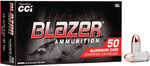 CCI Blazer Pistol Ammo 45 ACP 230 gr. FMJ 50 rd. Model: 3570