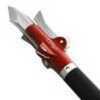 Mechanical broadhead with internal gear mechanism to ensure blades open simultaneously. Blades remain in closed position without the use of o-rings or rubber bands. Cutting Diameter: 1 9/16â€, Blade ...