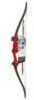 This bow for beginning archers features an ambidextrous riser design built around a Whisker Biscuit arrow rest to keep the arrow secure and in place while aiming. Designed to give developing archers a...