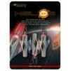 NockTurnal Helios Lighted Red Gold Tip 3 pk. Model: NT-152