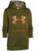 Under Armour Youth Storm Caliber Hoodie Greenhead Small Model: 1265756-374-SM