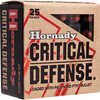 Hornady Critical Defense Pistol Ammo 380 ACP 90 gr. Flex Tip eXpanding 25 rd. Model: 90080