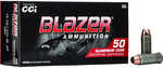 CCI Blazer Pistol Ammo 45 Colt 200 gr. Jacketed Hollow Point 50 rd. Model: 3584
