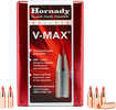Hornady V-Max Bullets 6mm 87 gr. Polymer Tip Boat Tail 100 rd. Model: 22440