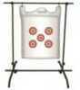 Dual purpose target holder can be used for bag targets up to 34â€x34â€ or 3D targets. Base adjusts from 4â€ â€“ 35â€ in width to accommodate most 3D targets. Constructed of solid steel, no tools r...