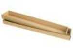 Plain brown cardboard arrow box. Holds one dozen arrows.