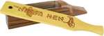 The Ninja Hen consists of a walnut bottom in conjunction with a matched YellowHeart lid that is pure turkey. The Ninja Hen produces great two tone yelps as well as sharp, crisp cutts and cackles. This...