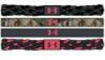 Under Armour Womens Bands 4-Pack Black/Anthracite/RT Xtra/Pink Model: 1271367-946