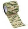 Idea for covering rifles and spotting scopes. Made of the same material and concept as athletic wrap. It only sticks to itself and leaves no residue. Soft, quiet and flexible. Reusable and improves gr...