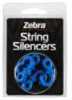 Zebra String Silencer Package Blue 4 pk. Model: 80750