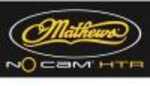 Decal featuring Mathews logo and No Cam HTR. Size: 10â€x5â€.