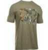 Under Armour Knockout SS Tee Bayou Large Model: 1297258-252-LG