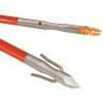 Unity arrows are a combination of stainless steel rear section that prenatally attaches to specially prepared premium fiberglass arrow blanks. Arrow features Taper-loc, a strong and secure crimped con...