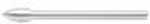 Stainless steel construction with an bullet style. These are spine specific to allow a smooth transition from tip to shaft  for easier extraction from targets. 100 gr, 500-600 spine, 12 pack.