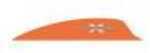 Vanetec Swift Flo Orange 1.875 in. 100 pk. Model: SW1875-05-100