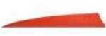 Gateway Shield Cut Feathers Rose Red 5 in. RW 100 Pk. Model: 500RSSRR-100