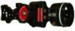 Fixed plate sight with 2nd/3rd axis adjustments. Features a knurled elevation adjustment knob and 2" sight housing.