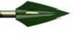 Tough and durable four blade glue-on broadhead. Tapered to fit 11/32" shafts. Cutting Diameter: 1 1/8", Length: 2 1/2".