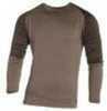Base layer made from 60 percent Merino wool and 40 percent acrylic jersey. Helps to manage moisture and odor.