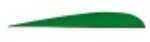 Gateway Parabolic Feathers Green 5 in. RW 100 pk. Model: 500RPSGN-100