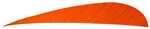 Trueflight Parabolic Feathers Orange 4 in. LW 100 pk. Model: 1505