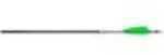 The CenterPunch 20-inch arrow is fletched slightly offset and is fitted with an 84-grain insert and TenPointâ€™s white SuperBrite Omni-Nock and receiver for quick lighted nock installation. Constructe...
