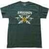 Assassin T-shirt Broadhead Charcoal Large Model: Mtchlbowfish-l
