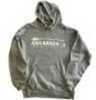 Hoodie constructed of 80/20 cotton poly blend with a jersey lined hood and front pouch pocket.