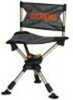 Chama Folding Swivel Chair Gray Model: Chama-100-G