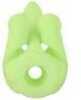 The Peep It with the tube connector, connects one end of the tube; and the other end wraps around the buss cable. So when you draw the bow, the elastic tube will stretch and align the aperture to a pe...