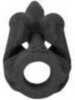 The Peep It with the tube connector, connects one end of the tube; and the other end wraps around the buss cable. So when you draw the bow, the elastic tube will stretch and align the aperture to a pe...