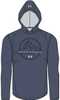 Under Armour Mens Tech Terry Outdoor Hoodie Utility Blue Medium Model: 1328171-496-md