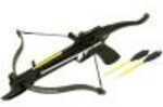 The Burst 80 lb. pistol grip crossbow features an easy cocking lever which allows many bolts to be fired in a short amount of time. It shoots aluminum bolts over 160 FPS. The automatic safety mechanis...
