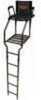 The Ultra Comfort Archers Ladder Stand features rugged steel construction, flip up mesh seat and back rest and pinned oversleved ladder sections. Seat Dimensions: 19”x15”, Platform Dimensions: 21”x18”...