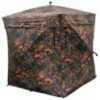 The Deluxe Hub Blind features a heavy duty water resistant scent containing 150 denier polyester shell, blackout interior, 4 shooting windows with shoot through mesh, built in storage pockets and a fu...