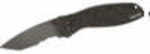 Kershaw Ken Onion Tactical Blur 3 3/8" partially-Serrated, Tungsten DLC Coated, Stainless Steel Tanto Blade - Anodized a