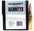 Barrett Firearms Ammo 416BAR 452Gr MTAC 10Rd  17222 Model MTAC Caliber/Gauge 416 BarrettBarrett Headstamp452 Gr. MTAC Ammo10 Rd. Box