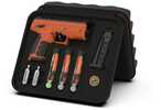 The Byrna Sd Kinetic Kit Comes In a Protective, zippered carrying Case With Everything You Need To Get started: One (1) Byrna SDXL Launcher, Two (2) 5-Round Magazines, Two (2) Byrna 8-Gram Co2 Cartrid...