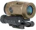 Sig Sauer Juliet3 Micro Magnifier 3X22 SOJ3M011 | FDE SOJ3M011 Model Juliet 3 Micro-Magnifier Finish Flat Dark EarthPush-Button MountIncludes Spacers Magnification 3X Objective Size 22mm
