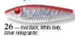 L&S Mirrolure-Sinker 1/2 Red/White/Silver Scales Md#: 52Mr-26