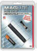 Mag Solitaire 1-Cell AAA Flashlight Black - Hang Pack Includes Key Lead & Battery High-intensity Light Beam - Twist focu