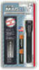 Mini Maglite 2-Cell AA Flashlight Black - Hang Pack Holster Package: Polypropylene Belt & Batteries High-I