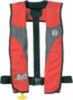 Mustang PFD Auto Bobbin Deluxe Red/Carbon Adult Md#: Md3087-185