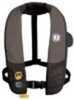 Mustang PFD Auto Hydrostatic Deluxe Carbon/Black Adult W/Hit Md#: Md3183-188