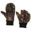 Insulated Convertible Fleece Glove/Mitten. 40gm ThInsulate™ Insulation - Provides Warmth Without Weight. Cow Grain Leather Palm - Provides Excellent Grip And Durability In All Weather conditions. Glo-...