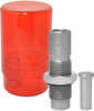 Link to Lube & Size Kit .243 Diameter by LEE RELOADING PRODUCTSFastest and easiest way to lubricate and size cast bullets. Standard 7/8 x 14 threads fit any reloading press. Bullets are pushed through the sizing die nose first and so no special nose punches are needed. Gas checks are automatically seated and crimped in place. Sized bullets are captured in the special container. Note: No longer includes: A 4 oz. bottle of LEE LIQUID ALOX LUBE Click Here to purchase separately